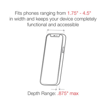 RAM® X-Grip® Large Phone Mount with RAM® Snap-Link™ Tough-Claw™