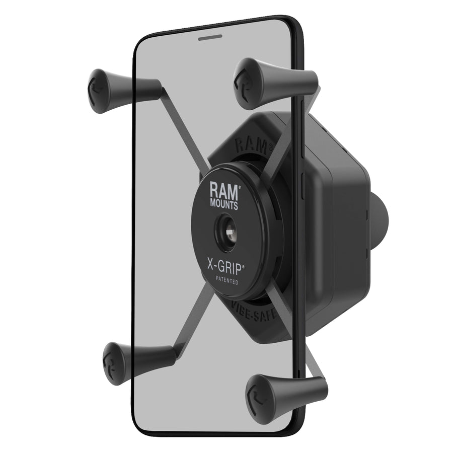 RAM® X-Grip® Large Phone Holder with Ball & Vibe-Safe™ Adapter