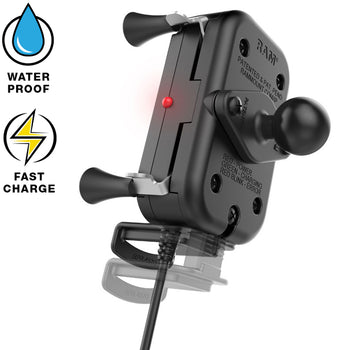 RAM® Tough-Charge™ 15W Waterproof Wireless Charging Holder with Charger
