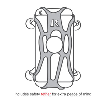 RAM® X-Grip® Phone Mount with RAM® Snap-Link™ Tough-Claw™