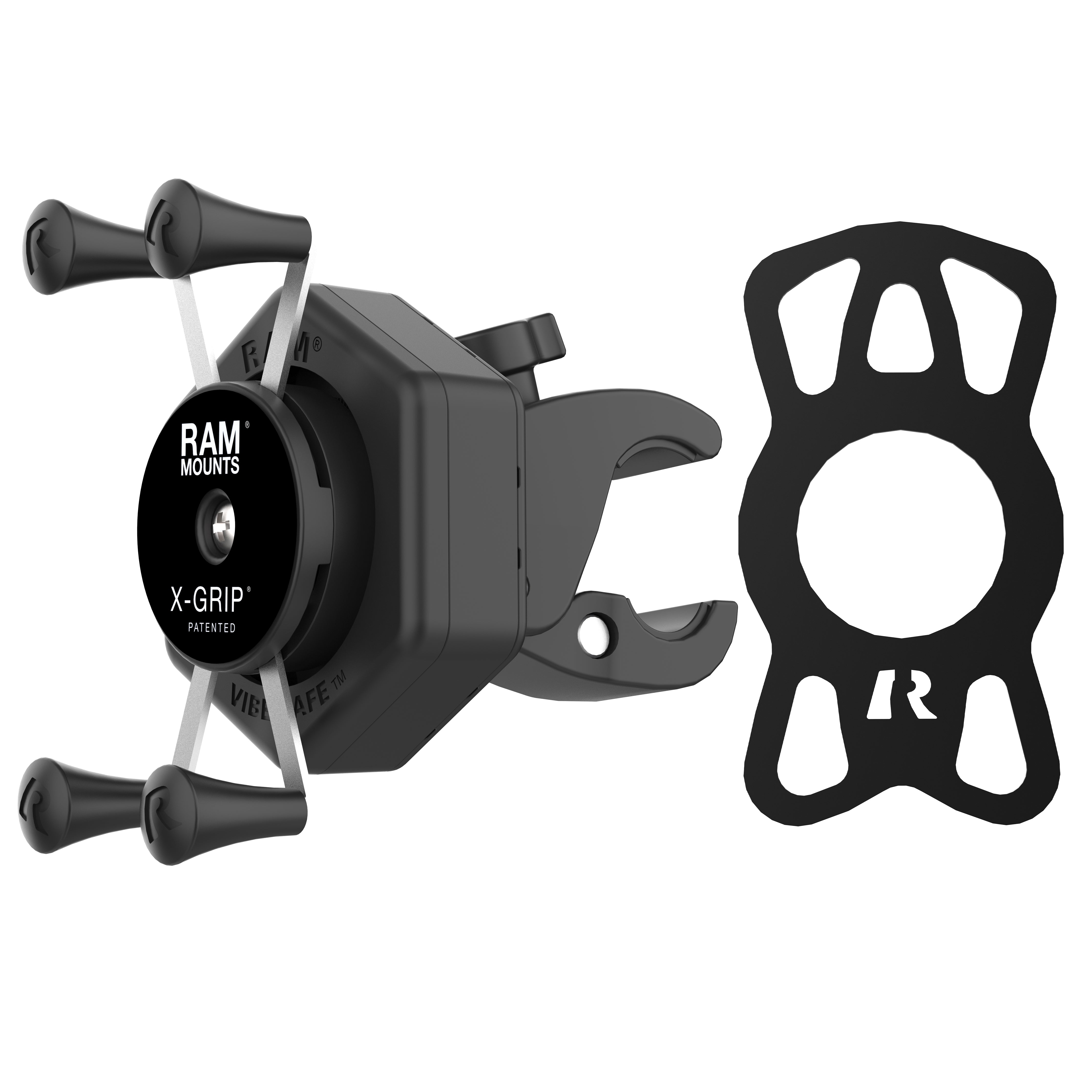 RAM® X-Grip® Phone Mount with Vibe-Safe™ & Small Tough-Claw™ – RAM