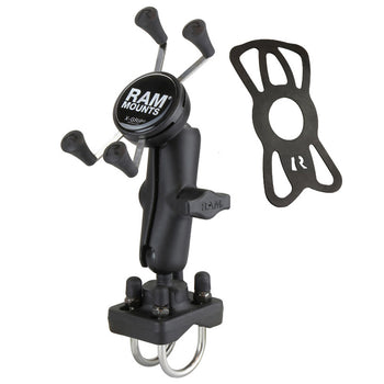 RAM® X-Grip® Phone Mount with Double U-Bolt Base