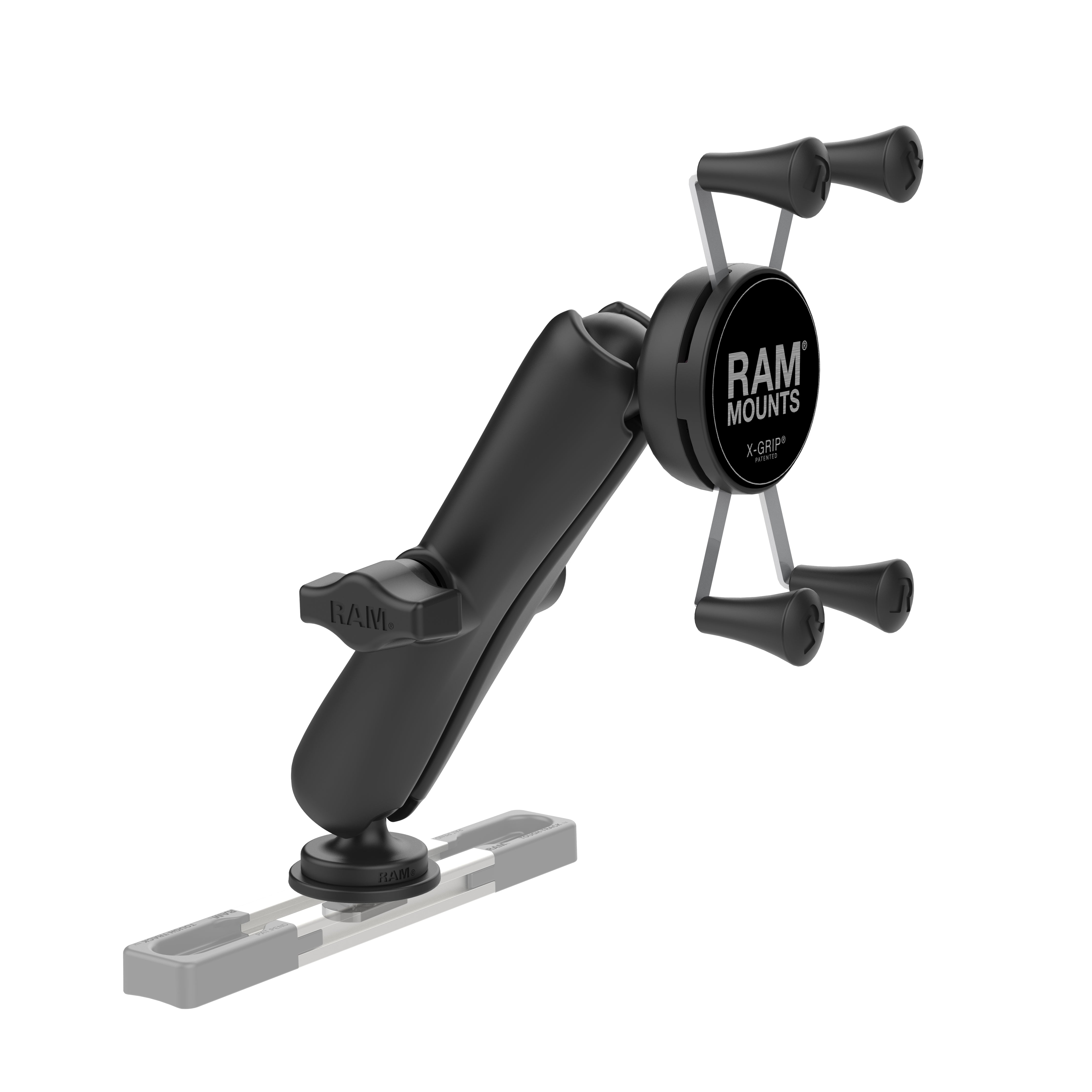 RAM® X-Grip® Phone Mount with Track Ball™ Base - Long – RAM® Mounts