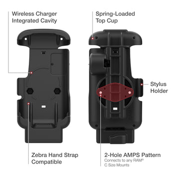 RAM® Form-Fit Holder for Zebra TC73 & TC78