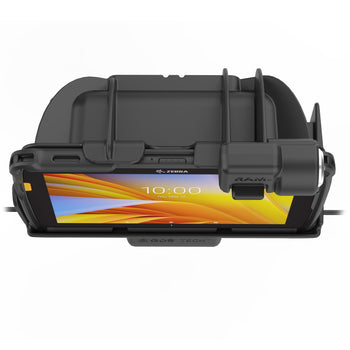 Locking RAM® Tough-Dock™ Power + Dual USB for Zebra ET401 & ET4x 8"