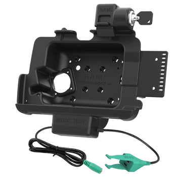 Locking RAM® Tough-Dock™ Power + USB-C & USB-A for Zebra ET401 & ET4x 8"