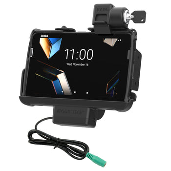 Locking RAM® Tough-Dock™ for Zebra ET401 & ET4x 8"