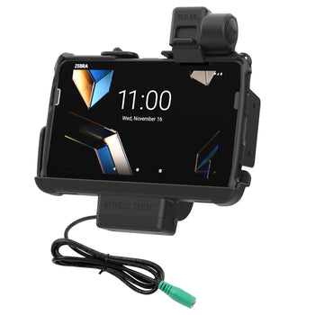 RAM® Tough-Dock™ with Latch for Zebra ET401 & ET4x 8"
