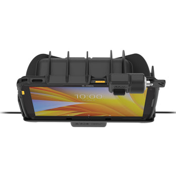 Locking RAM® Tough-Dock™ Power + Dual USB for Zebra ET401 & ET4x 10"