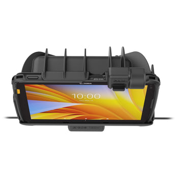 RAM® Tough-Dock™ Power + Dual USB with Latch for Zebra ET401 & ET4x 10"