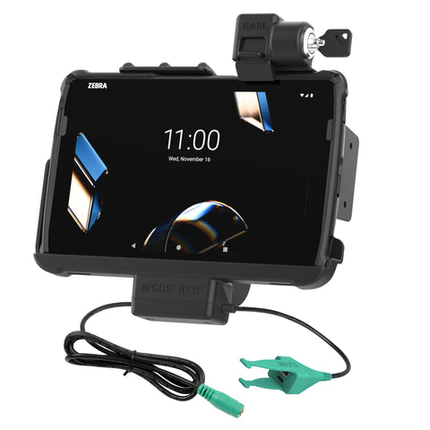 Locking RAM® Tough-Dock™ + USB-C & USB-A for Zebra ET401 & ET4x 10