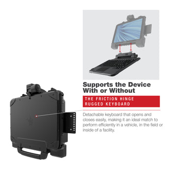RAM® Form-Fit Holder for Zebra ET8x 2-in-1 Tablet