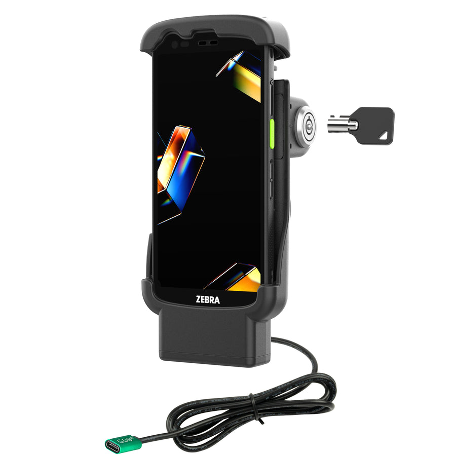 RAM® Locking USB-C Dock for Zebra TC201 & TC22/TC27 without Boot
