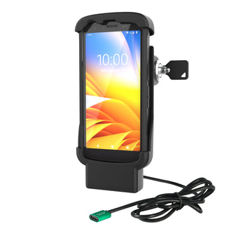 RAM® Locking Form-Fit Powered Dock for Zebra TC22 & TC27 with Boot