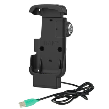 RAM® Locking Form-Fit Powered Dock for Zebra TC22 & TC27 with Boot