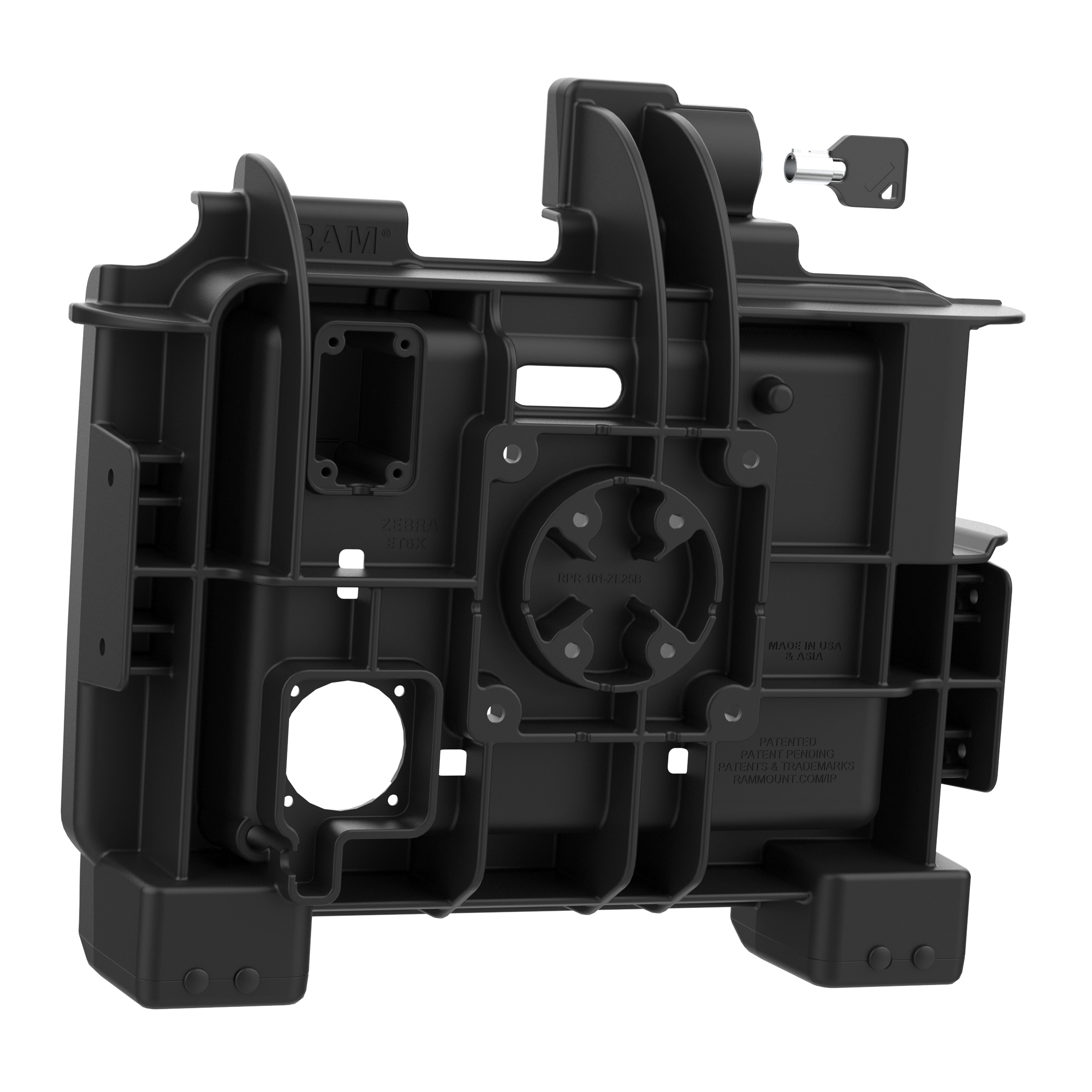 RAM® Locking Form-Fit Holder for Zebra ET6x – RAM® Mounts