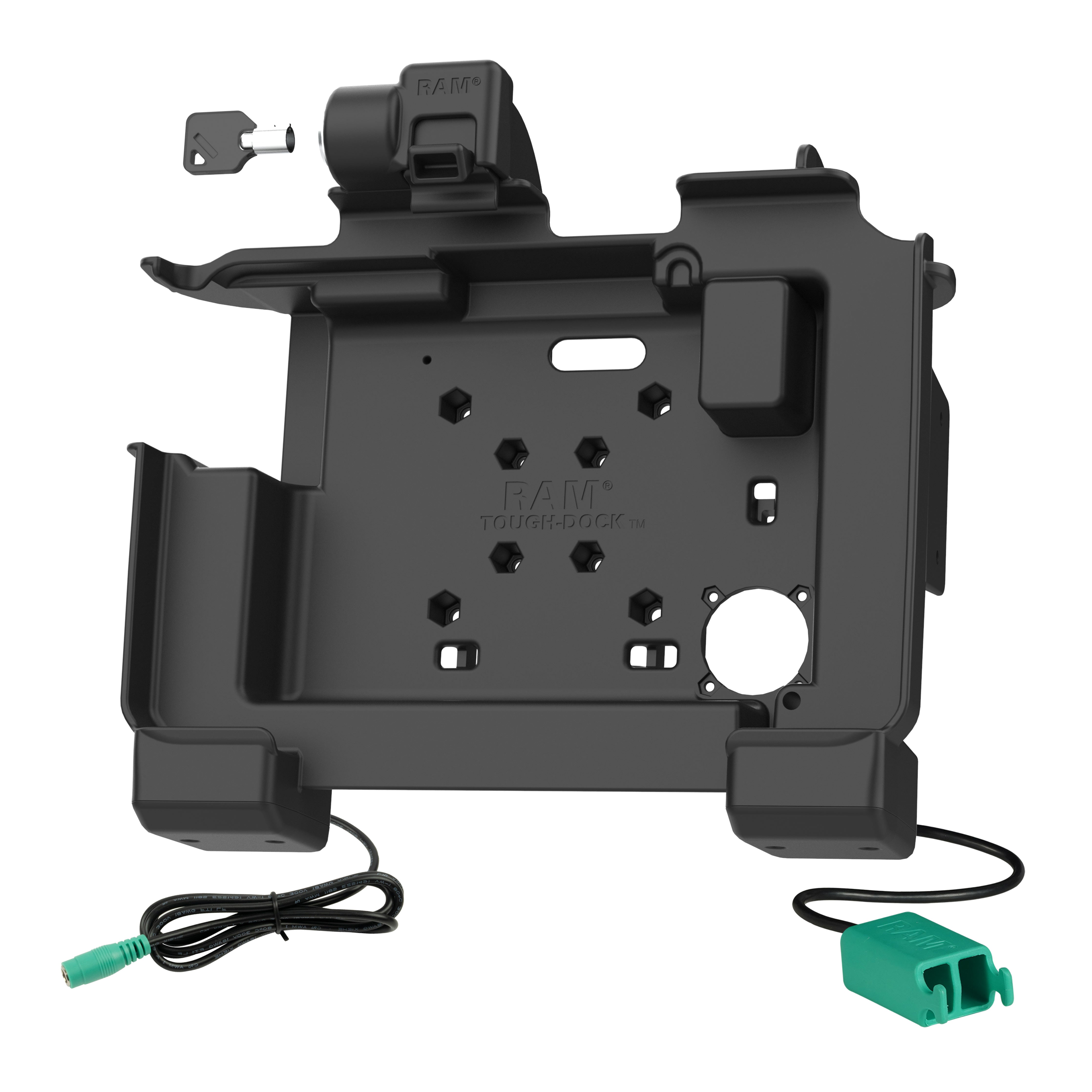 RAM® Power + Dual USB Locking Dock for Zebra ET6x – RAM Mounts