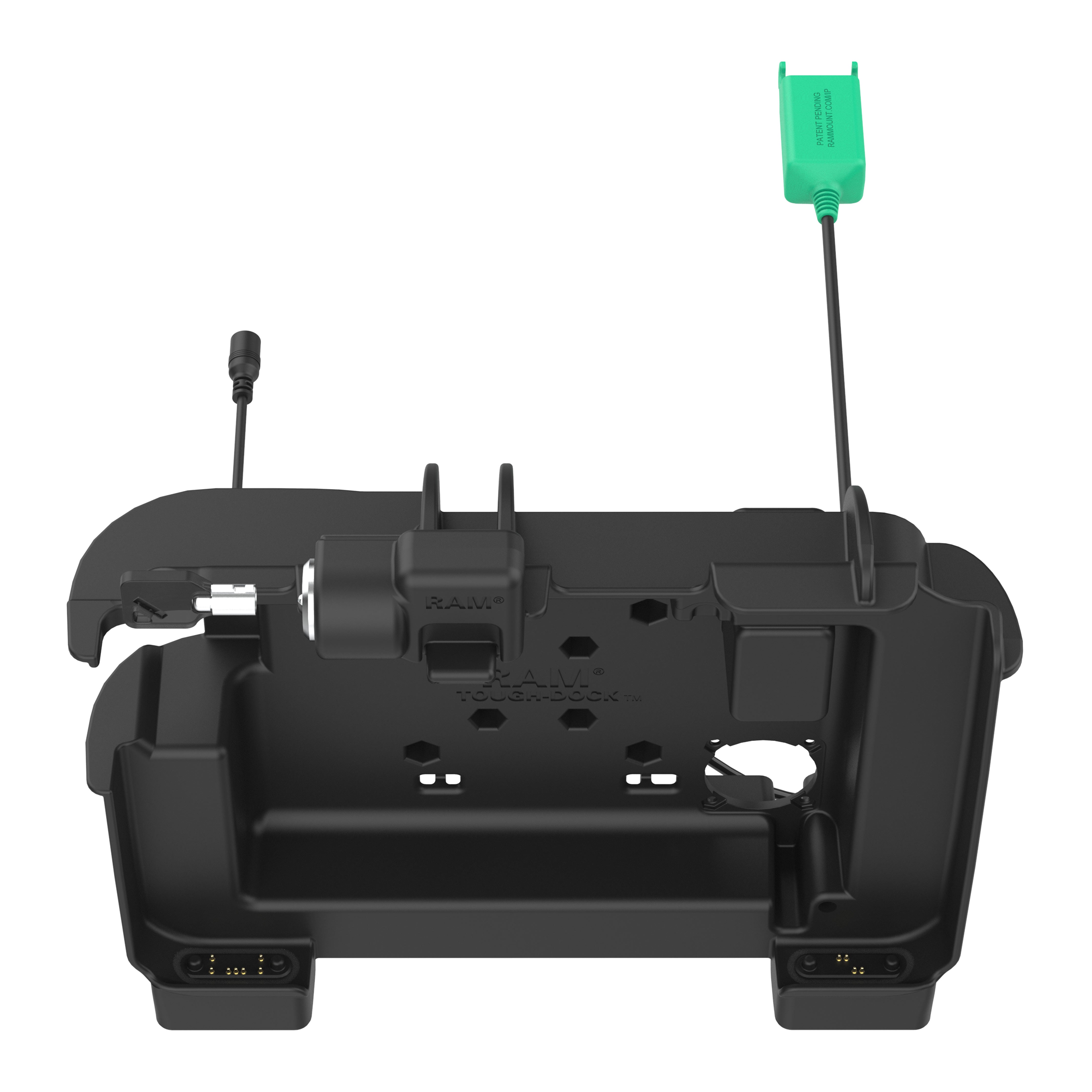 RAM® Power + Dual USB Locking Dock for Zebra ET6x – RAM Mounts