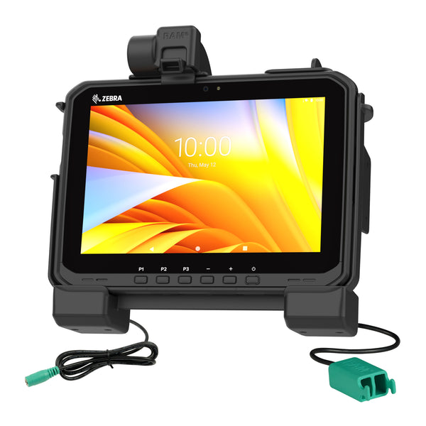 RAM® Power + Dual USB Dock for Zebra ET6x – RAM Mounts