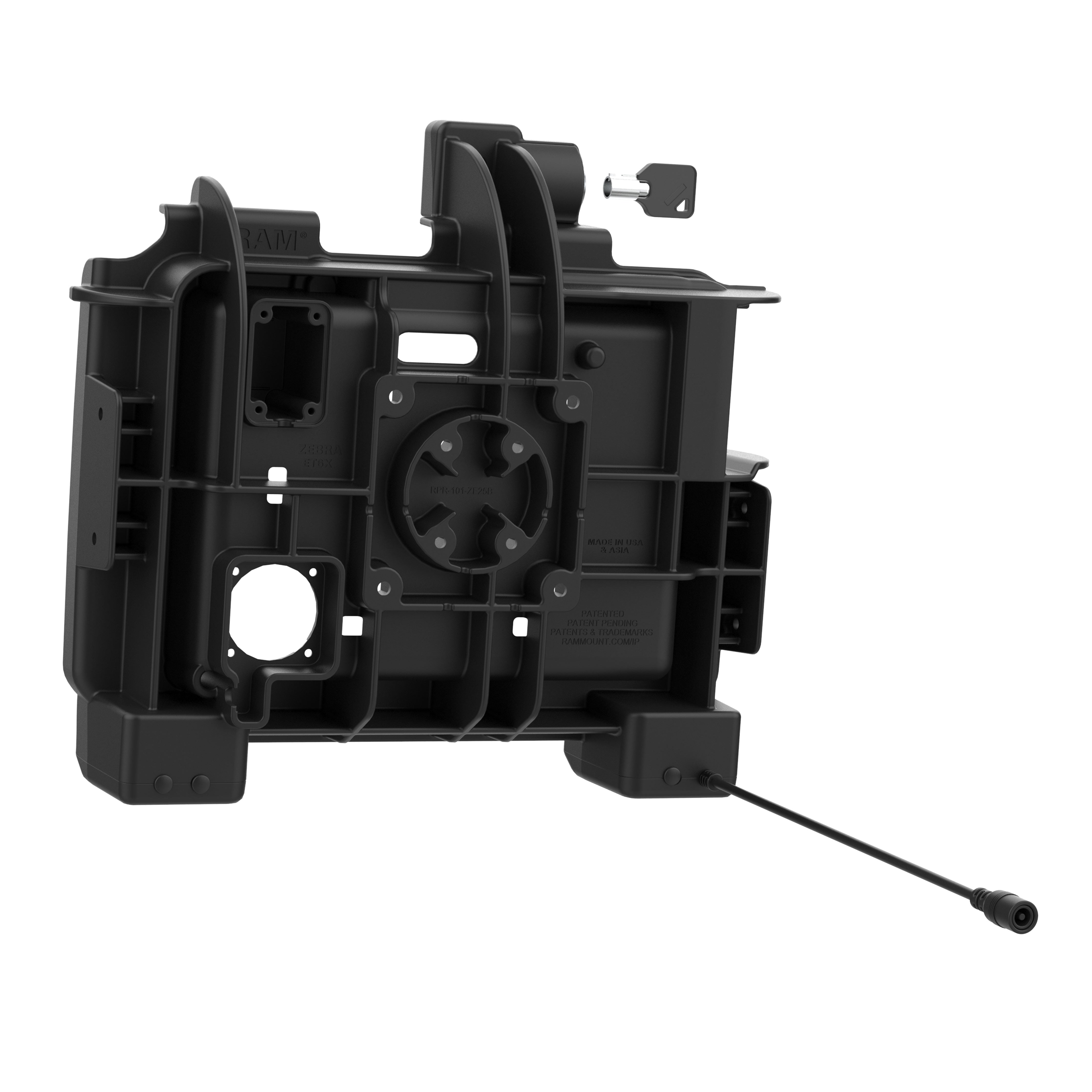 RAM® Powered Locking Dock for Zebra ET6x - Heated Pins – RAM Mounts