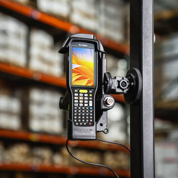 RAM® Locking Powered Dock + Single USB-A for Zebra MC3300/3400/3450