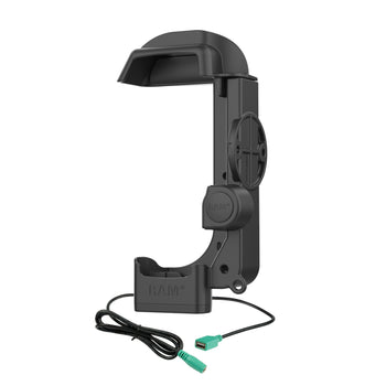 RAM® Powered Dock + Single USB-A for Zebra MC3300/3400/3450