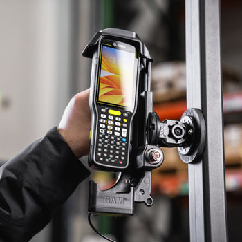 RAM® Locking Powered Dock for Zebra MC3300/3400/3450