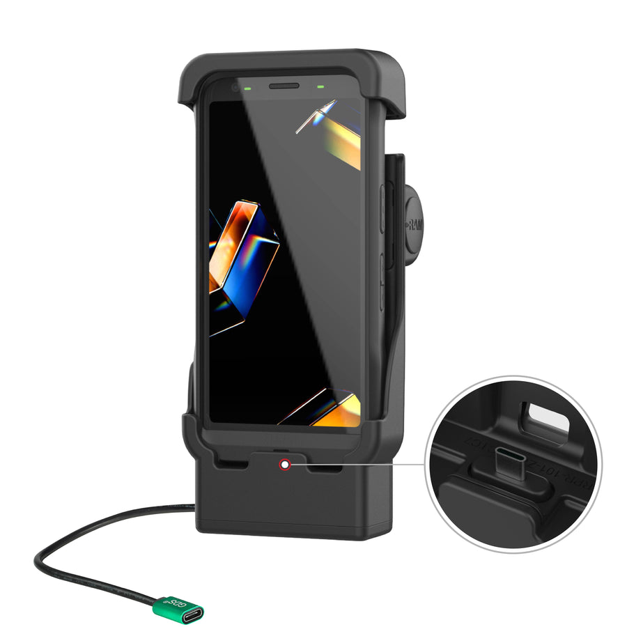 RAM® Powered Dock with USB-C for Zebra TC501