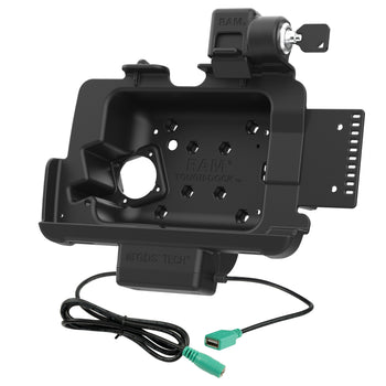 Locking RAM® Tough-Dock™ Power + Data for Zebra ET401 8"