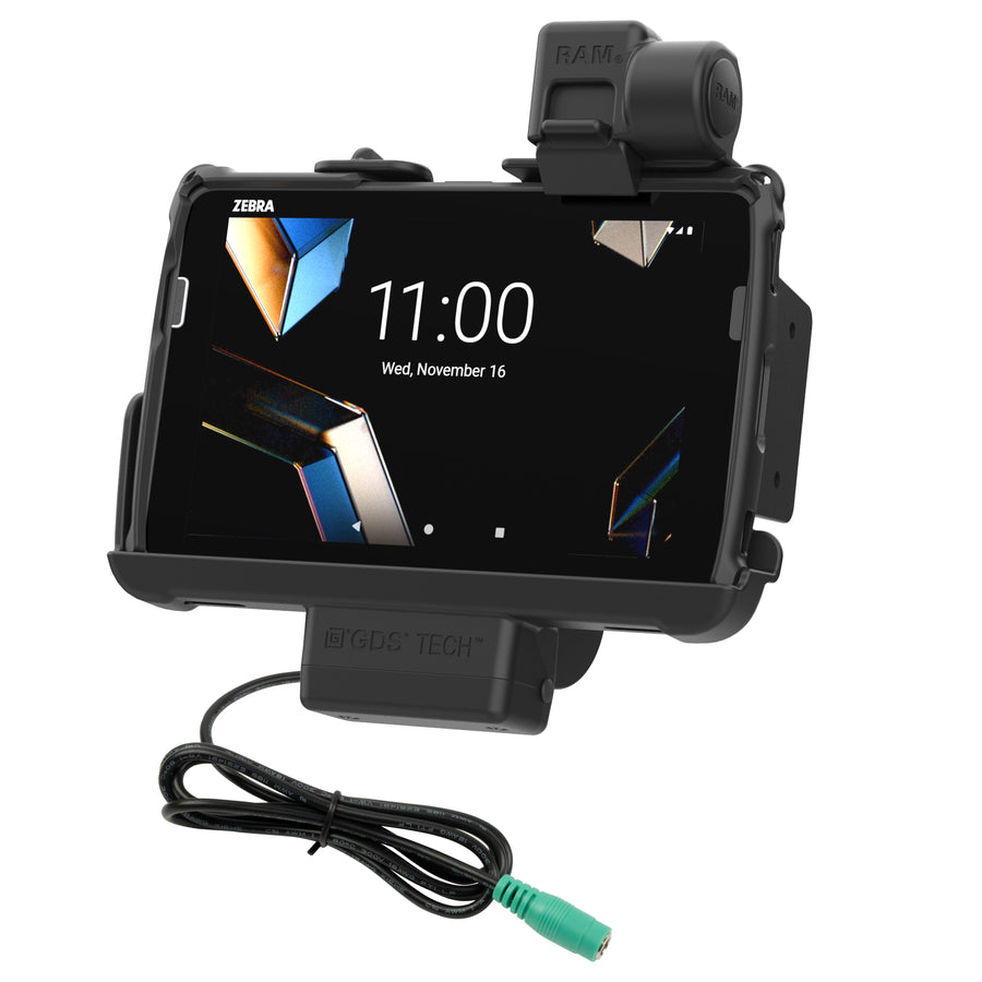 RAM® Tough-Dock™ with Latch for Zebra ET401 8"