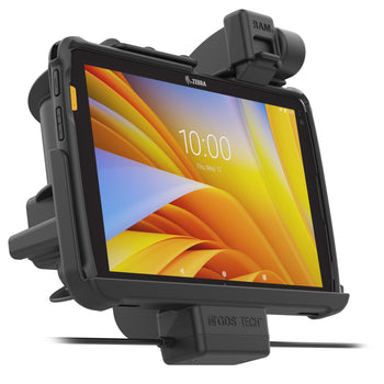 Locking RAM® Tough-Dock™ Power + Dual USB for Zebra ET401 10"