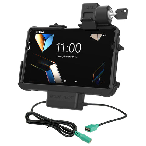 Locking RAM® Thin-Dock + Data for Zebra ET401 8