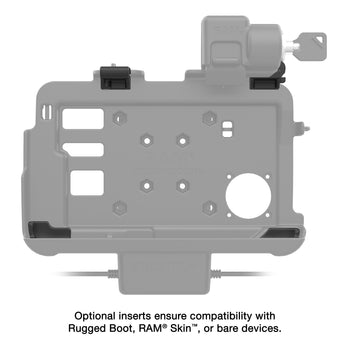 Locking RAM® Thin-Dock + Data for Zebra ET401 8"