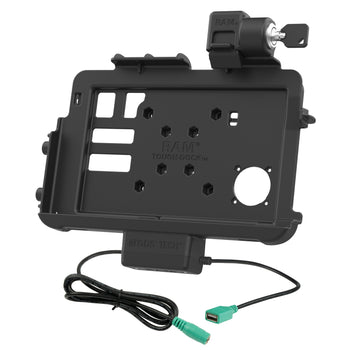 Locking RAM® Thin-Dock™ + Data for Zebra ET401 10"
