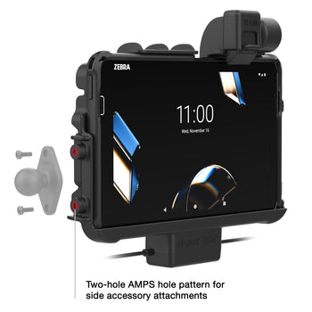 Locking RAM® Thin-Dock™ + Data for Zebra ET401 10"