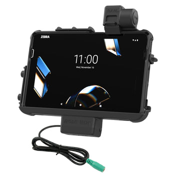 RAM-HOL-ZE47PU:RAM-HOL-ZE47PU_1:RAM Thin-Dock™ for Zebra ET401 & ET4x 10"