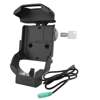 RAM® Key-Locking Form-Fit Powered Dock for Zebra TC70, 72, 75 & 77
