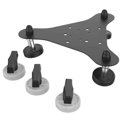 RAM® Tough-Mag™ 48MM 3-Point Pivoting Magnetic Mounting Base – RAM Mounts