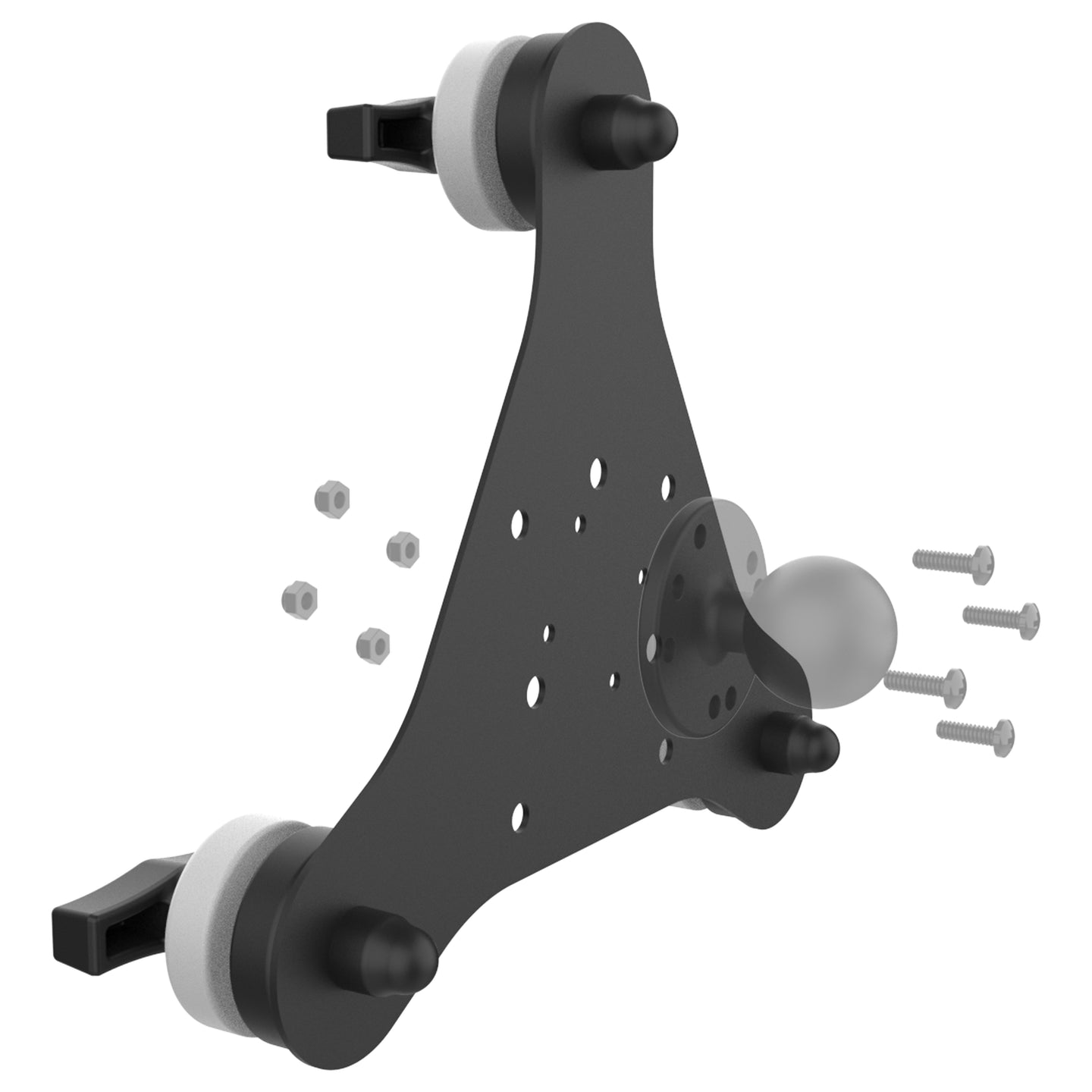 RAM® Tough-Mag™ 48MM 3-Point Magnetic Mounting Base – RAM Mounts