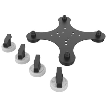 RAM® Tough-Mag™ 48MM 4-Point Magnetic Mounting Base