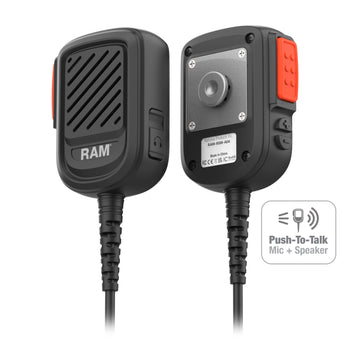 RAM-RSM-A04:RAM-RSM-A04_1:RAM Remote Speaker Mic with USB-C for ESChat & Zello