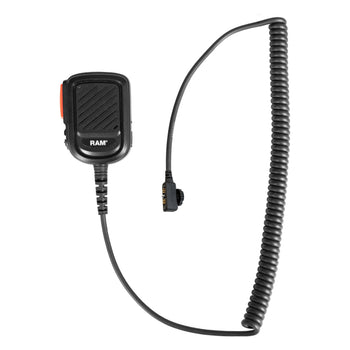 RAM® Remote Speaker Mic with Sonim SecureAudio Connector