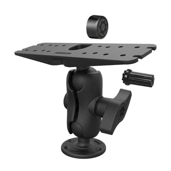 RAM® Pin-Lock™ Marine Electronic Mount with Gimbal Knob - D Size Short