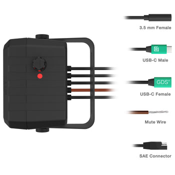 GDS® Audio™ Amplified Speaker with PTT & USB-C