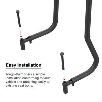 RAM® Tough-Bar™ for '25-26 Toyota 4Runner & '24-26 Tacoma - 8" Display