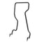 RAM® Tough-Bar™ for '16-26 Ford F-650 & F-750 (Bench Seat)