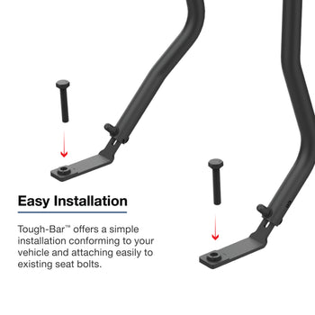 RAM® Tough-Bar™ for '18-23 Jeep Gladiator & Wrangler with Track Ball™