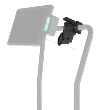 RAM® Friction Hinge Mount with AMPS Bracket for Tough-Bar™