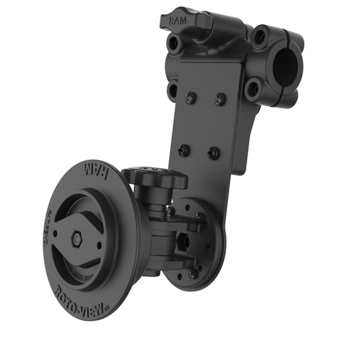 RAM® Friction Hinge Mount for Tough-Bar™ with Roto-View™ & Pivot Feature