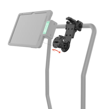 RAM® Friction Hinge Mount for Tough-Bar™ with Pivot Feature